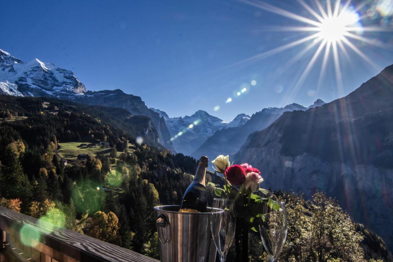 Chalet Aargovia Wengen Ngoại thất bức ảnh